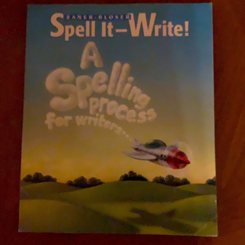 Zander-Bloser homeschool book.